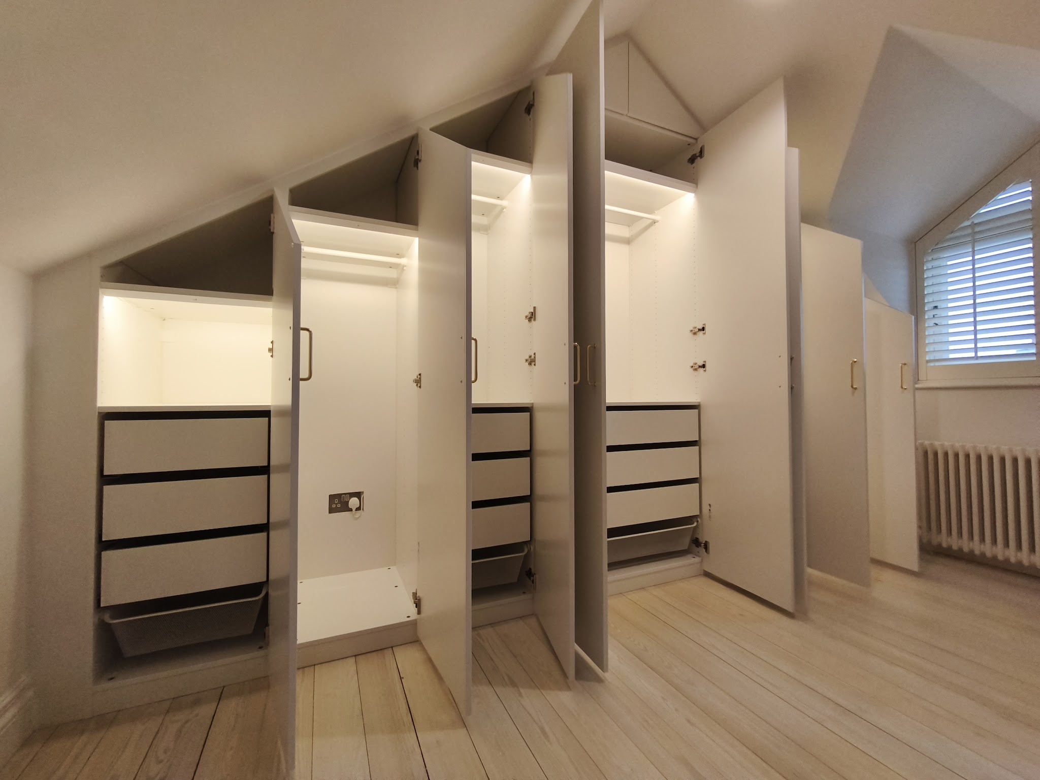 IKEA Under Eaves Wardrobes & Loft Storage